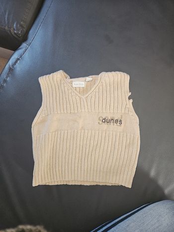 Pull sans manche 3 ans