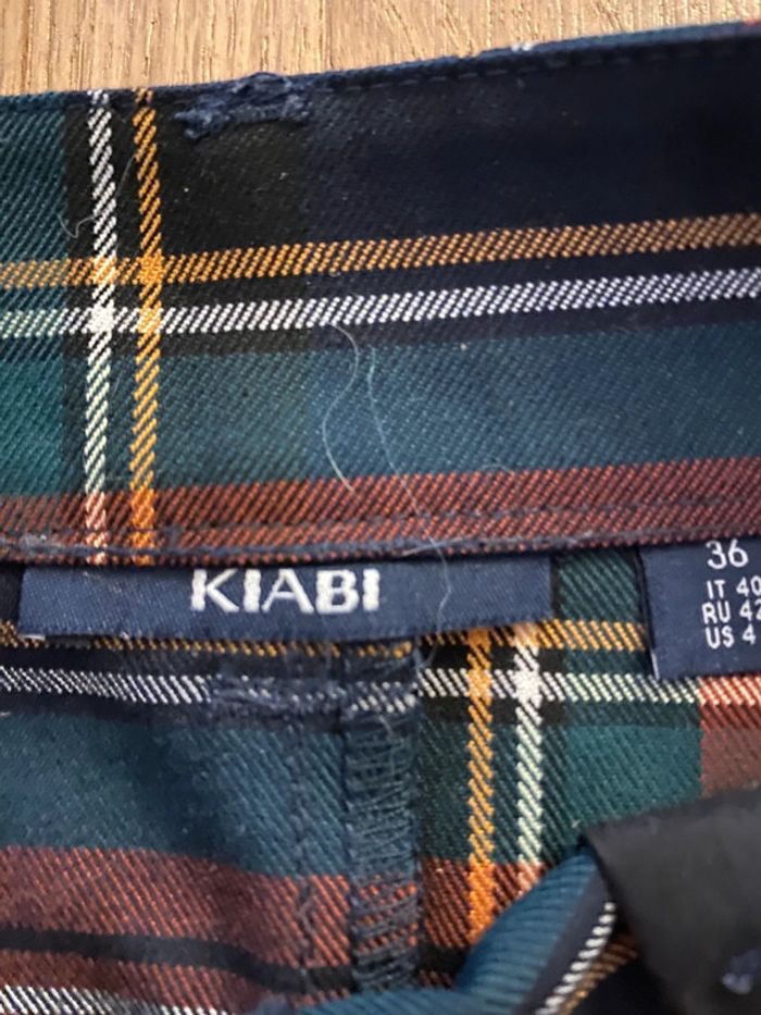 Jupe à carreaux Kiabi - photo numéro 3