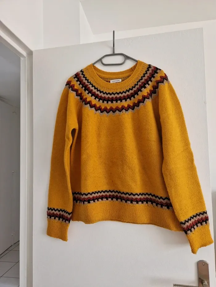 Pull femme cache cache