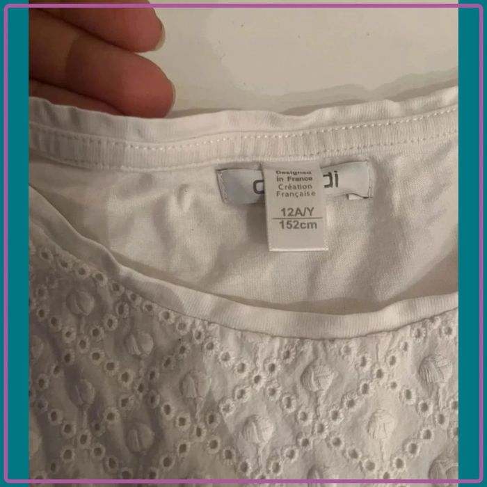 T-shirt okaidi 12 ans - photo numéro 2