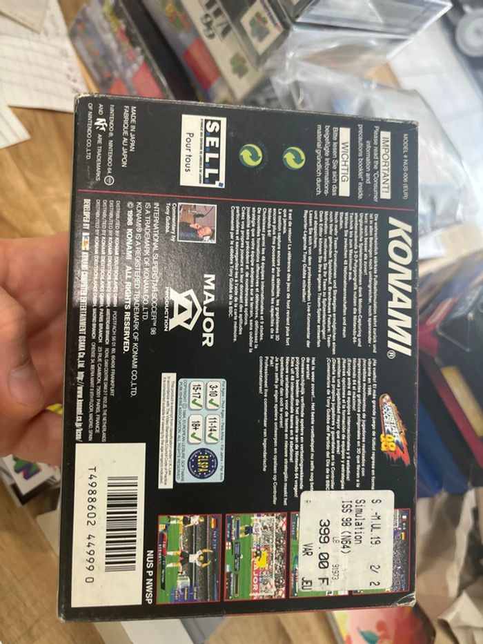 International Superstar Soccer 98 - Nintendo 64 / N64 - photo numéro 2