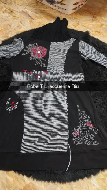 Robe a col roulé