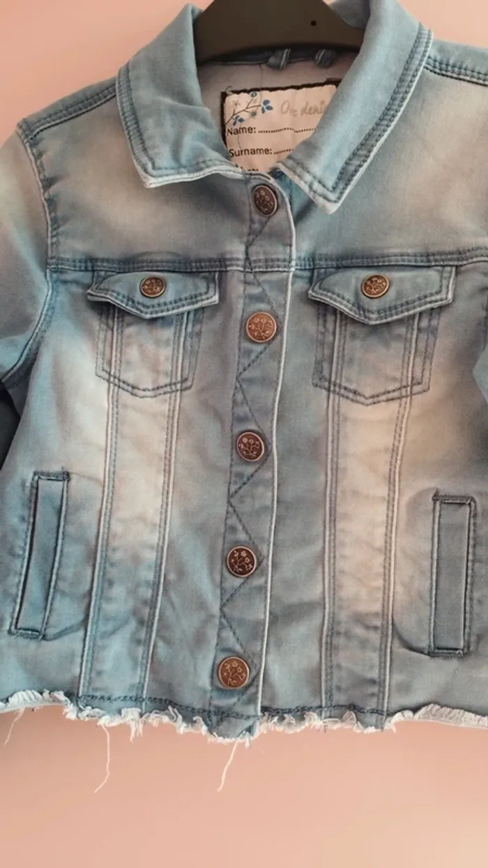 Veste en jeans Orchestra - 4 ans 🎀 - photo numéro 2