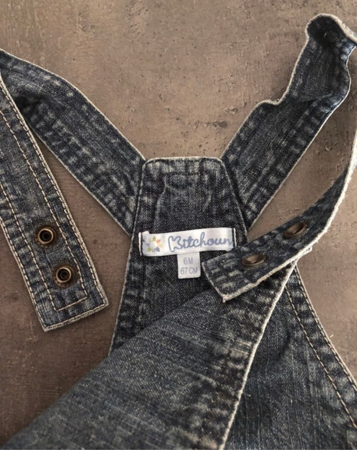 Salopette « Kitchoun  » 6 mois - photo numéro 4