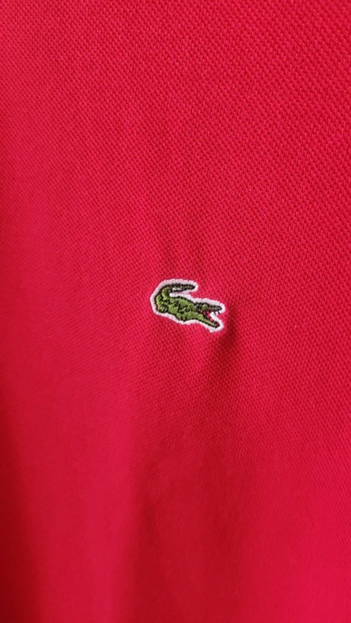 Polo rouge - photo numéro 3