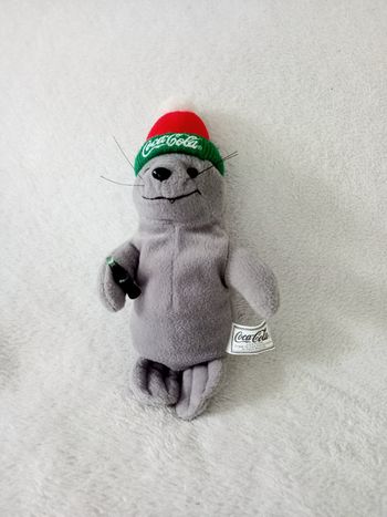 Peluche phoque Coca-Cola 