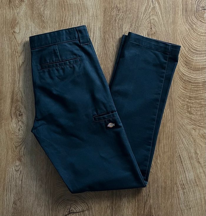Pantalon bleu marine Dickies Skinny Straight pour femme, taille W 26 (36 taille française) - photo numéro 5