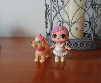 Figurines "Petite Fille & son chien"