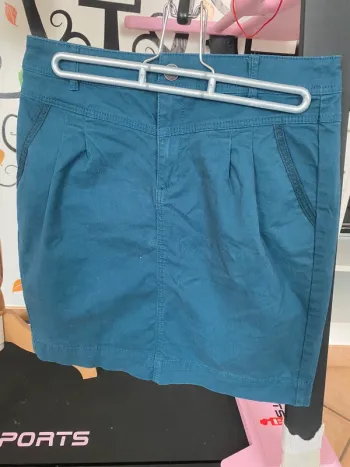 Jupe bleu camaïeu femme m jupe d’été