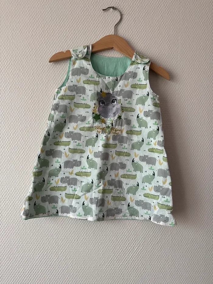 Robe motif hippopotame - photo numéro 2