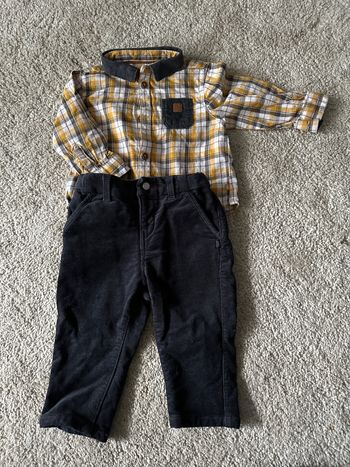 Ensemble garçon 12 mois Obaïbi