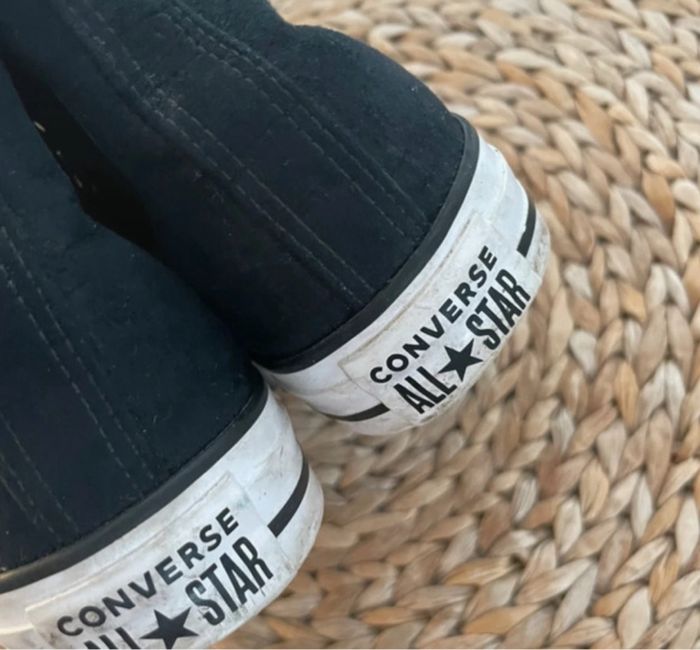 Converse velours - Taille 37 - peu portées - photo numéro 2