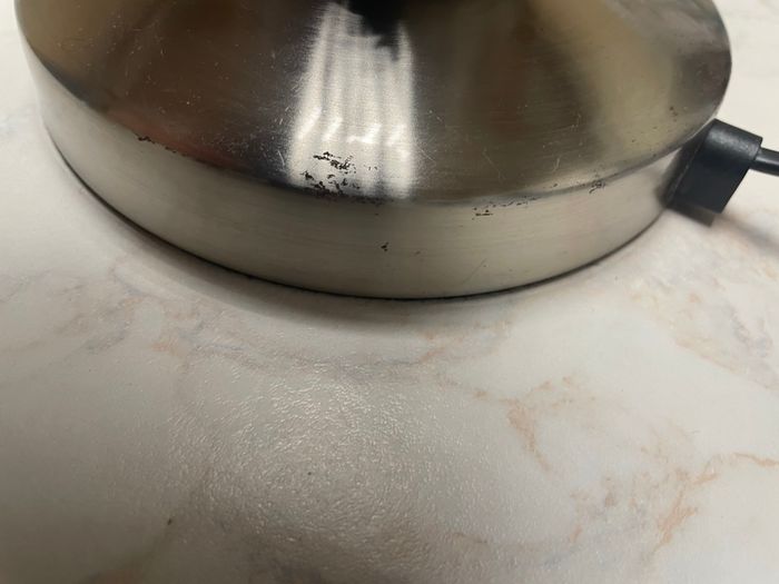 Lampe de chevet tactile ampoule bleue - photo numéro 5