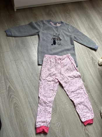 Pyjama velour fille 5 ans