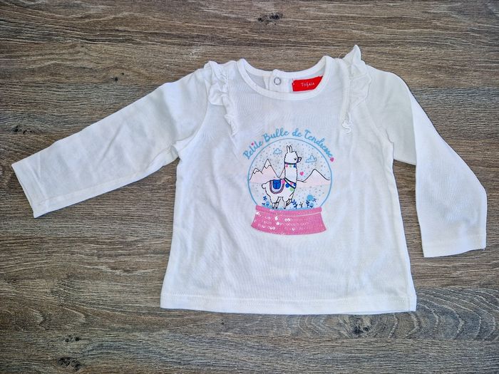 Tee-shirt fille 9 mois