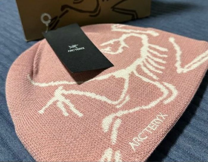 Bonnet Arc’teryx Bird head -  Bliss Pink / Artic Silk