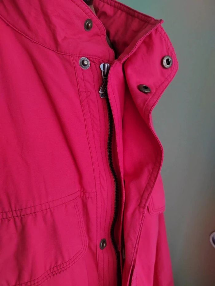 Parka rouge K-Way Nature t. L - photo numéro 5
