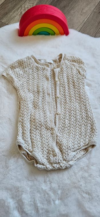 Barboteuse en maille