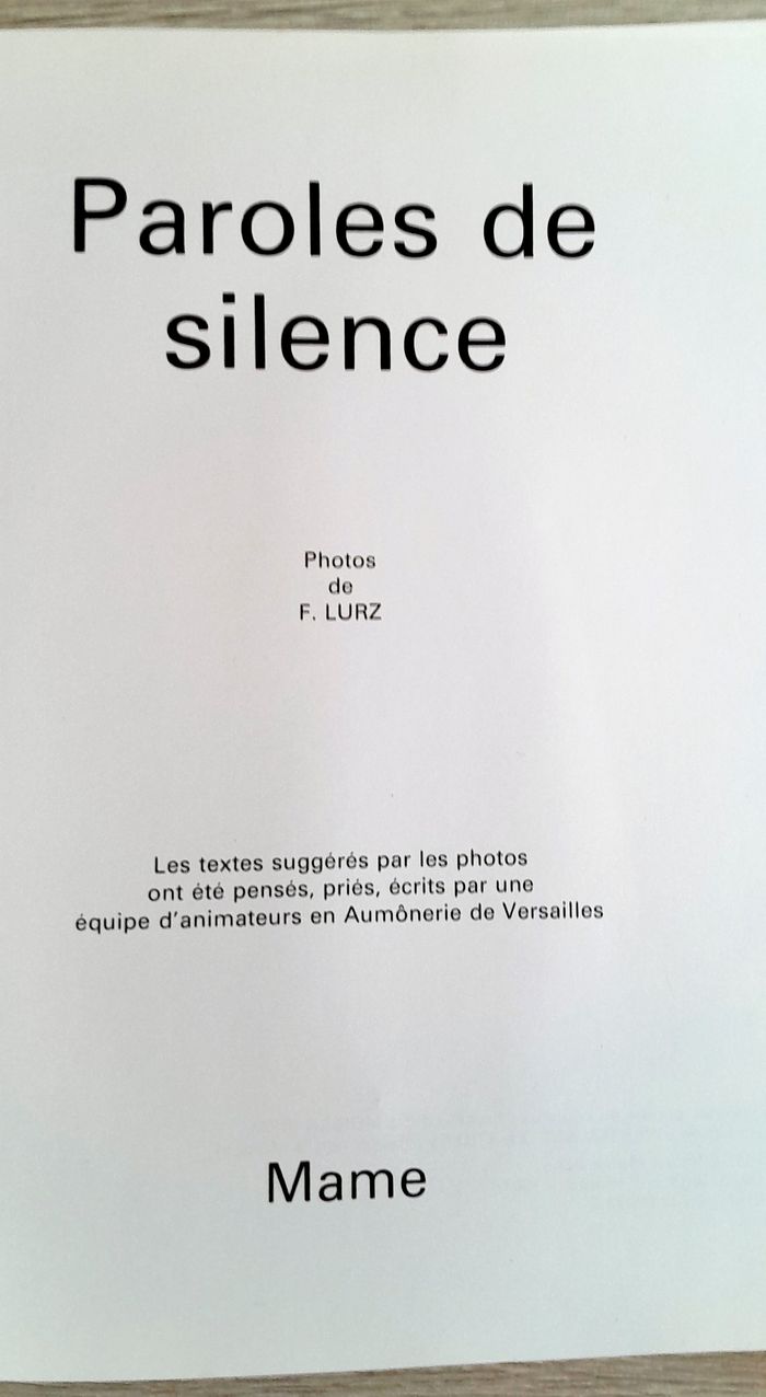 Paroles de silence - photo numéro 4