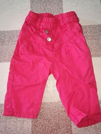 Pantalon Rose tissaia 6 mois