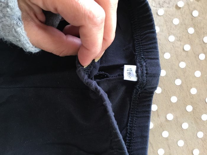 Legging noir 12 mois - photo numéro 2