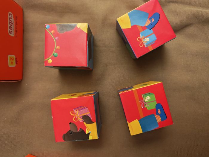 Puzzle cubes petit ours brun - photo numéro 6