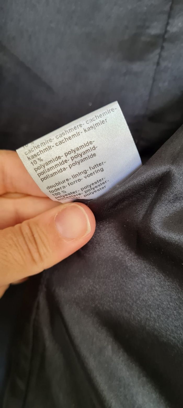 Manteau en laine et cachemire Un jour ailleurs - photo numéro 7