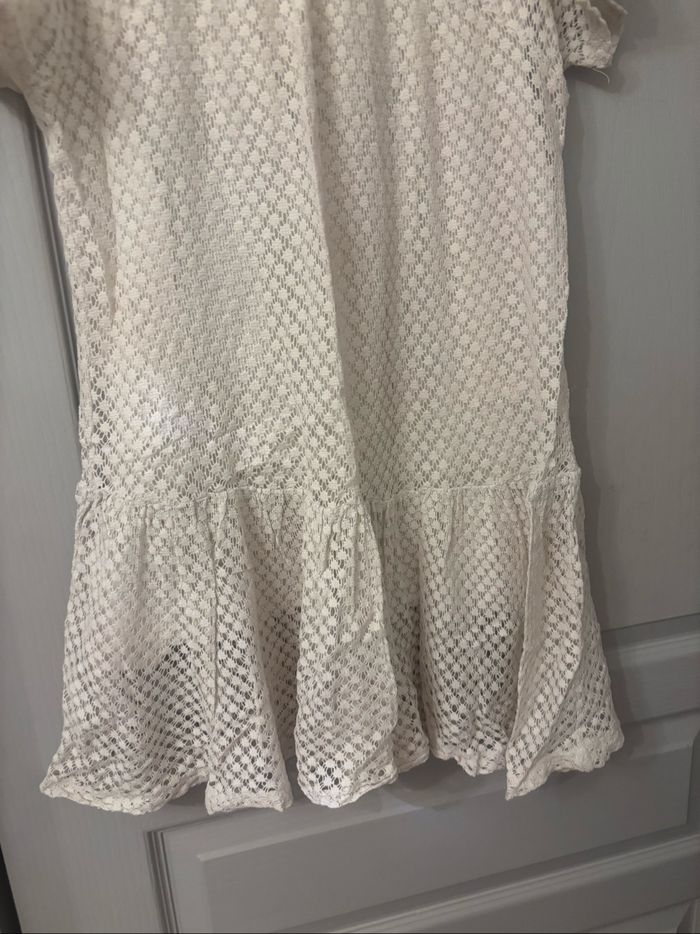 Robe en dentelle manches courtes mango S - photo numéro 5