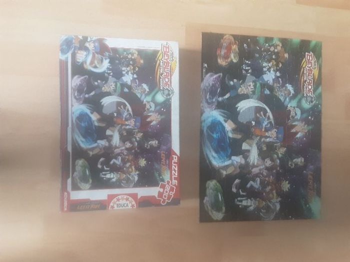 Puzzle beyblade métal fusion,  200 pièces, educa