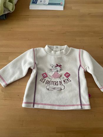 Pull sweat polaire tout simplement 6 mois