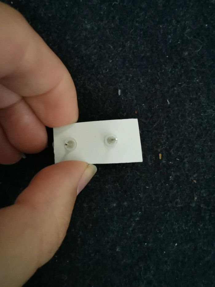 Boucles roses nacrées - photo numéro 3