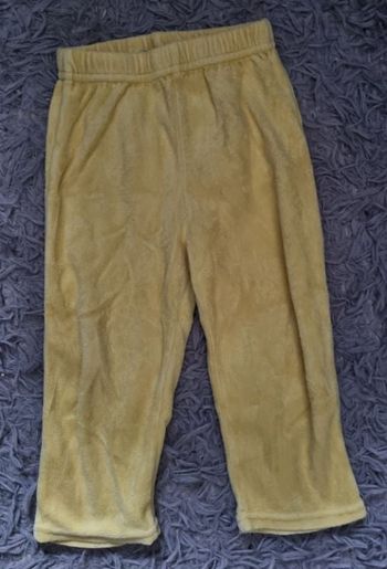 Pantalon pyjama jaune mixte 24mois