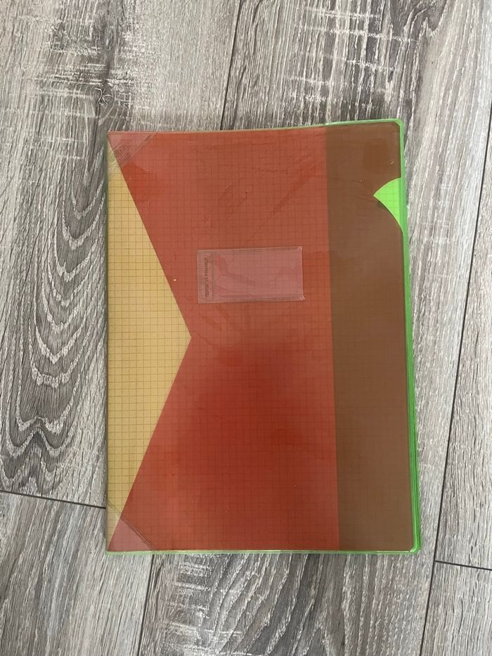 Cahier avec protège