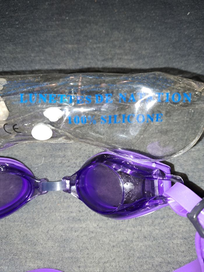 Lunettes de natation silicone - photo numéro 2