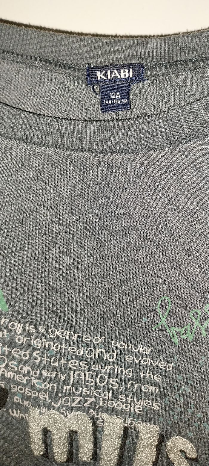 Pull / sweat col rond by Kiabi Excellent état 12 ans - photo numéro 2