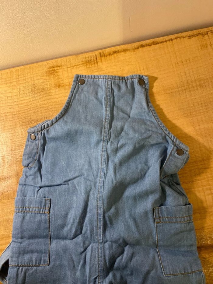 Salopette en denim mixte légère - photo numéro 6