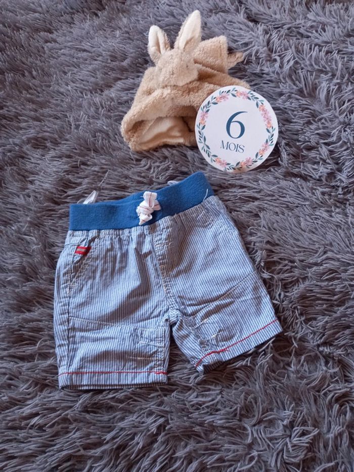 Short garçon 6 mois