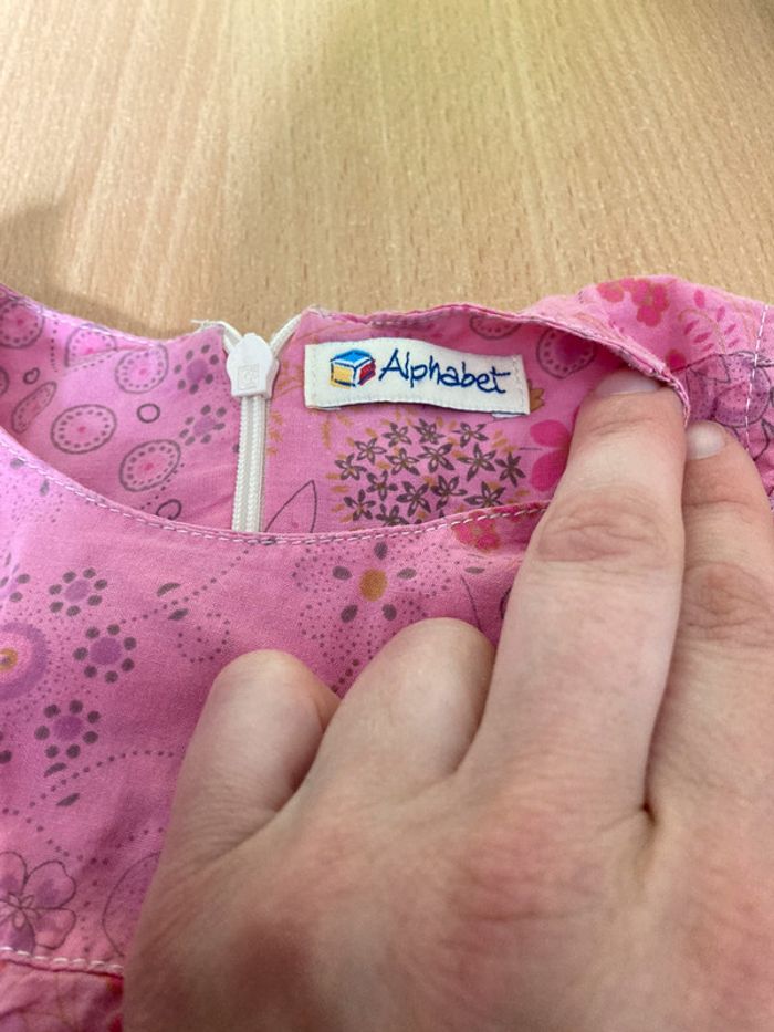 Robe alphabet taille 12mois - photo numéro 2