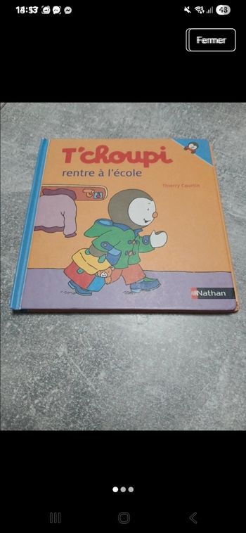 Livre tchoupi 