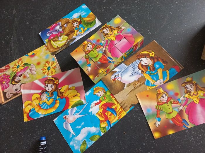 15 cubes en bois - photo numéro 5