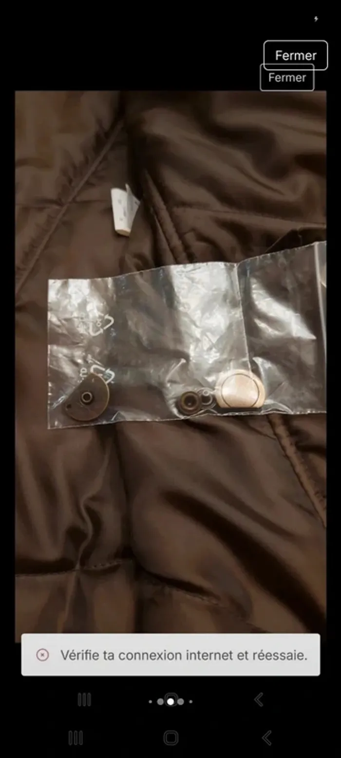 Manteau doudounne Marron Lebek fr be 42 - photo numéro 12