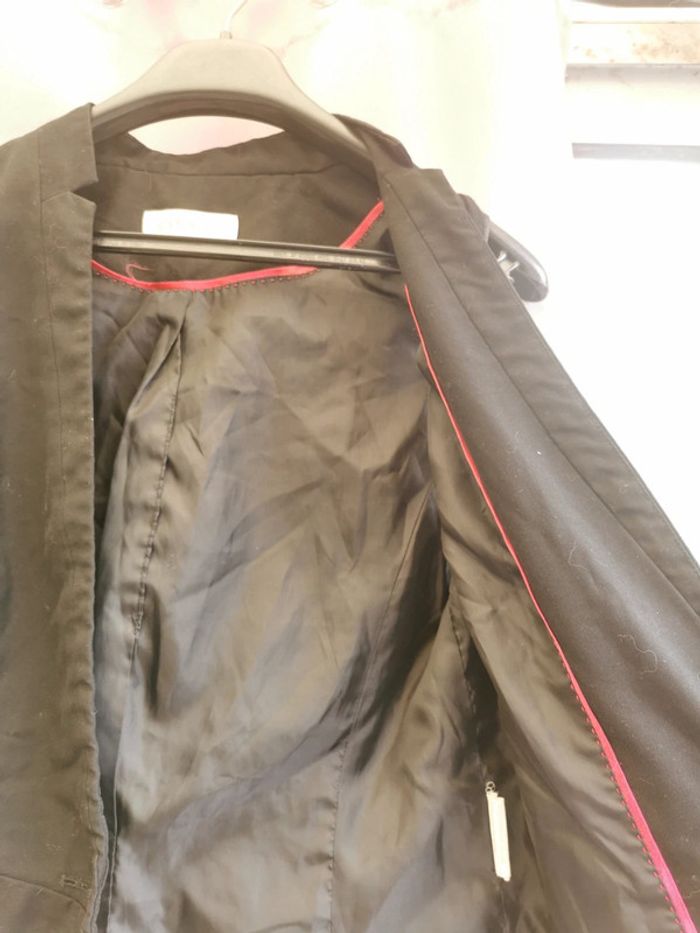 Petit gilet bolero en 38 Camaïeu noir class - photo numéro 6