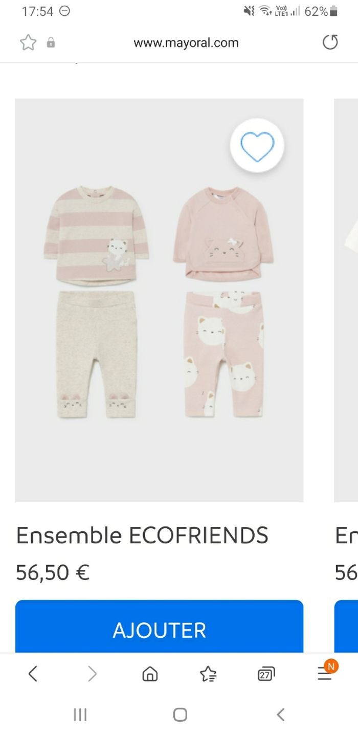 Ensemble Mayoral 🎀 12mois/80cm - photo numéro 4