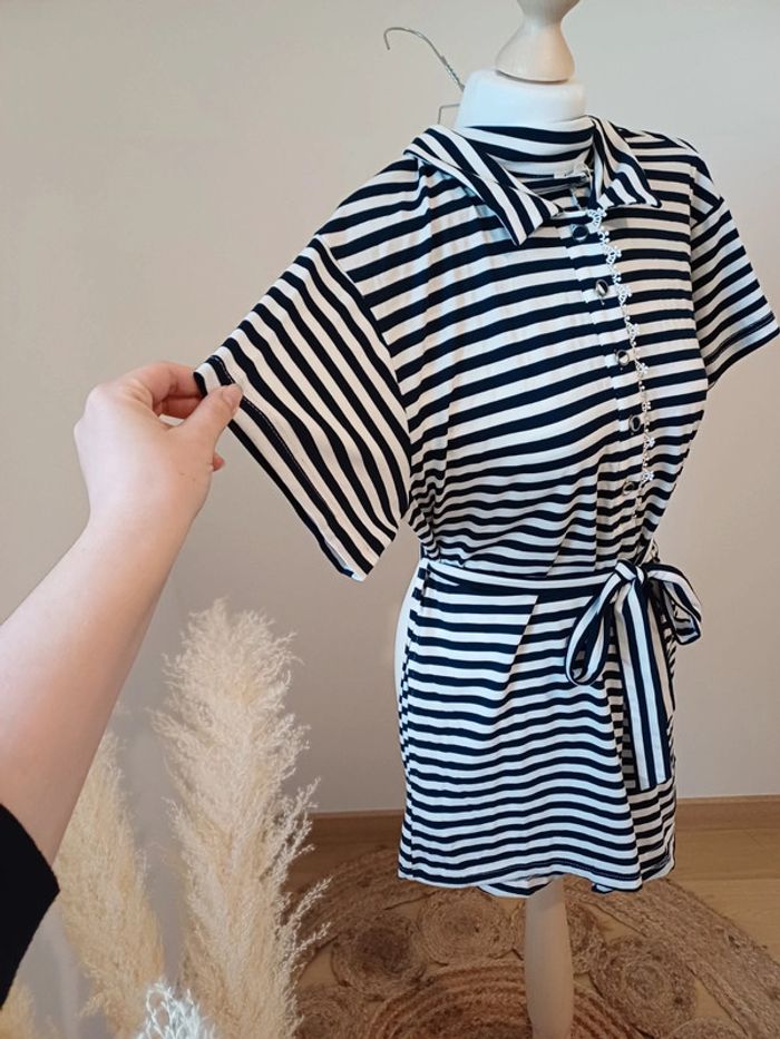 Combishort rayée neuve Kilky taille S/M 36/38 - photo numéro 6