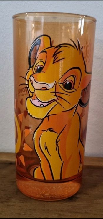 Verre Disneyland Simba roi lion
