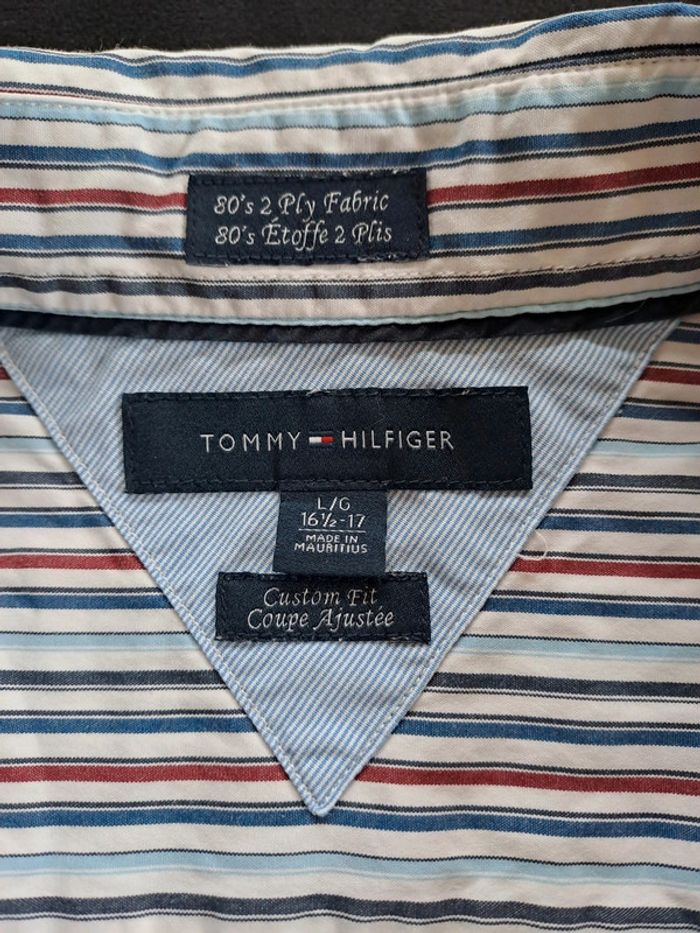 Chemise Tommy Hilfiger L - photo numéro 4
