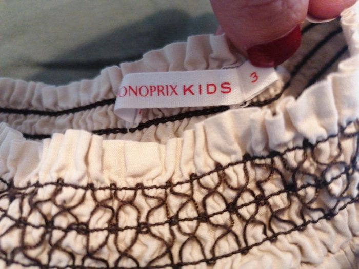 Jupe en coton monoprix kids 3ans - photo numéro 2