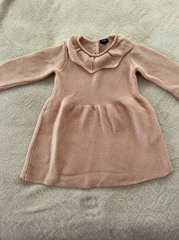 Robe maille bébé fille