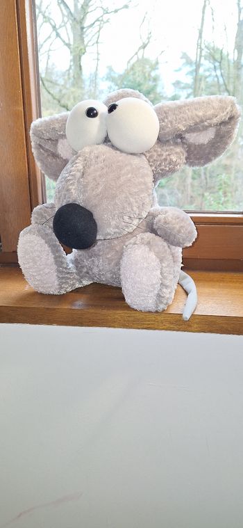 Peluche souris Diddl LGRI 34x26cm