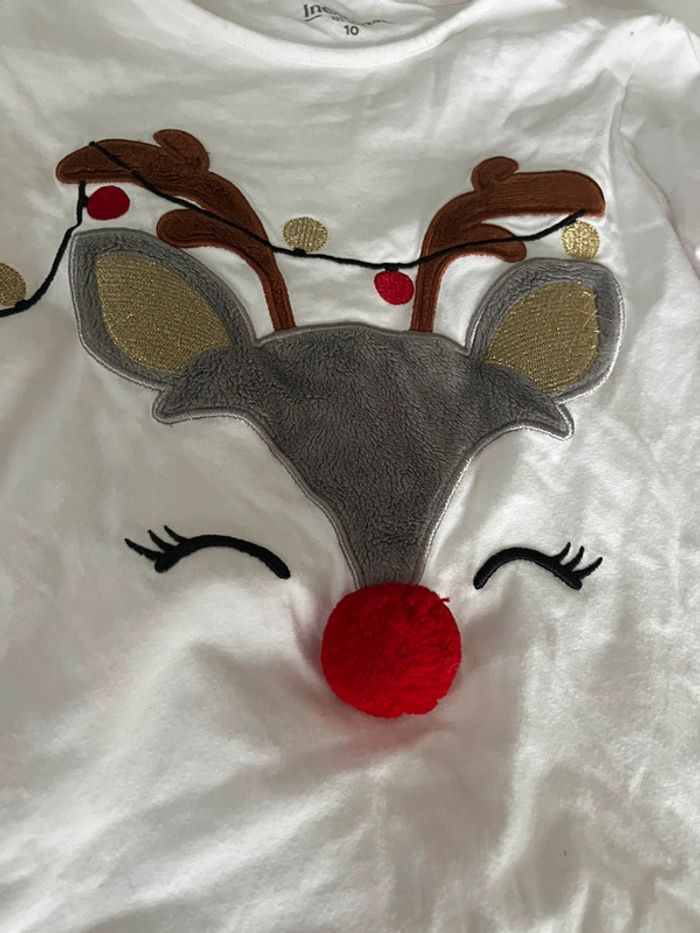 T-shirt Noël 10ans - photo numéro 2